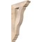 Ekena Millwork Funston Traditional Smooth Bracket, Douglas Fir, 3 1/2"W x 16"D x 28"H BKT04X16X28FST01SDF - alternate 1